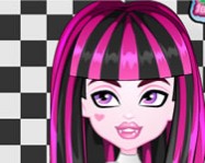 Draculaura hair makeover ingyen játék
