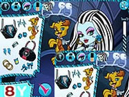 Monster High Frankie Stein hairstyle monsterhigh játékok