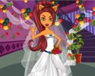 Monster wedding dressup monsterhigh játékok